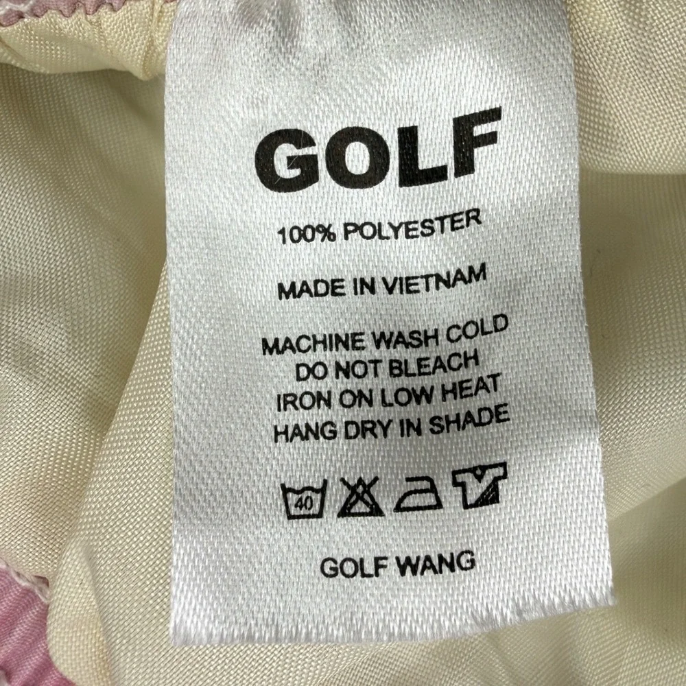 Golf Wang Shorts Men's Medium‎ NWT Tie Dye Pink White Streetwear Tyler Creator